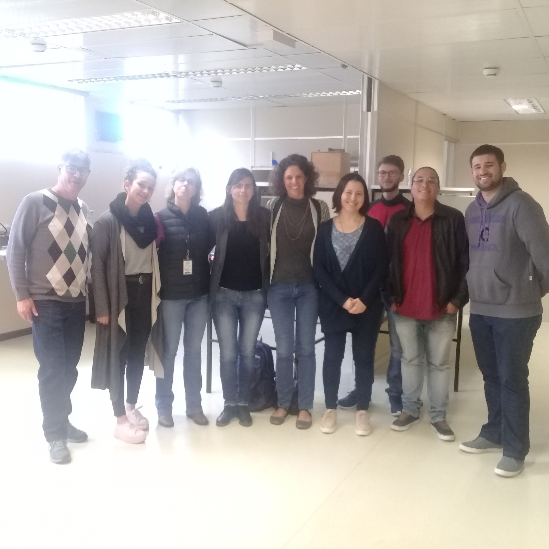 Visit of Cristina Caldas (Institute Serrapilheira) at the NANOTEC_NEO in Nov/2018. It was a honnor receive her visit and we are very grateful by the support received from this institute.