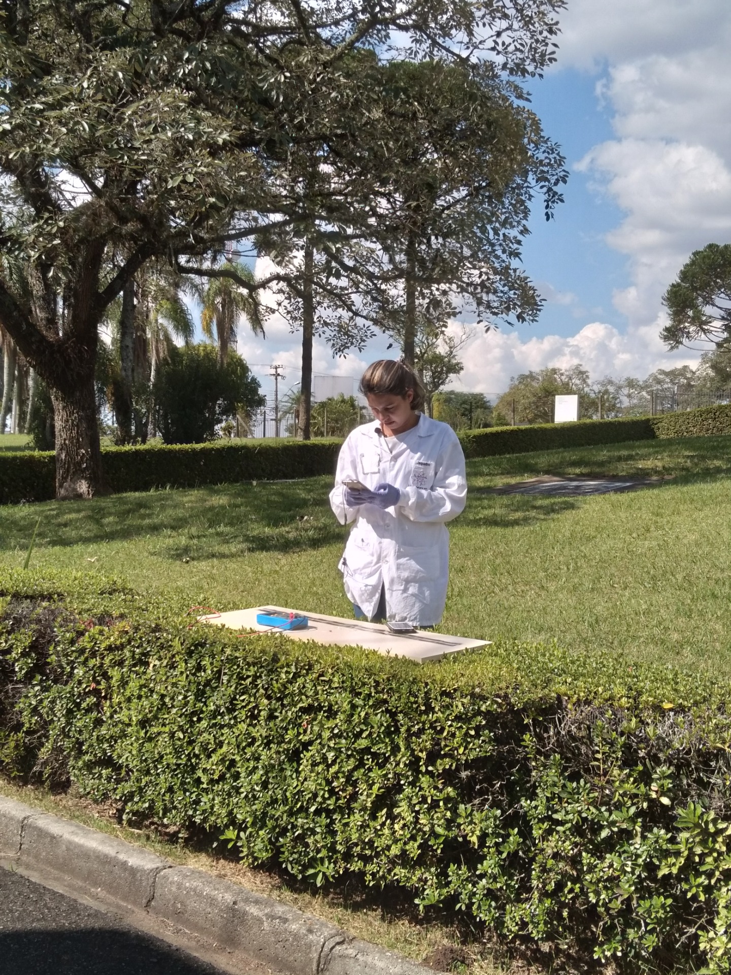 19/02/2021 - Today, Jaque and Sara prepared some videos about photovoltaic energy whitin the project funded by Fundação Araucária/FPTI-Itaipu.