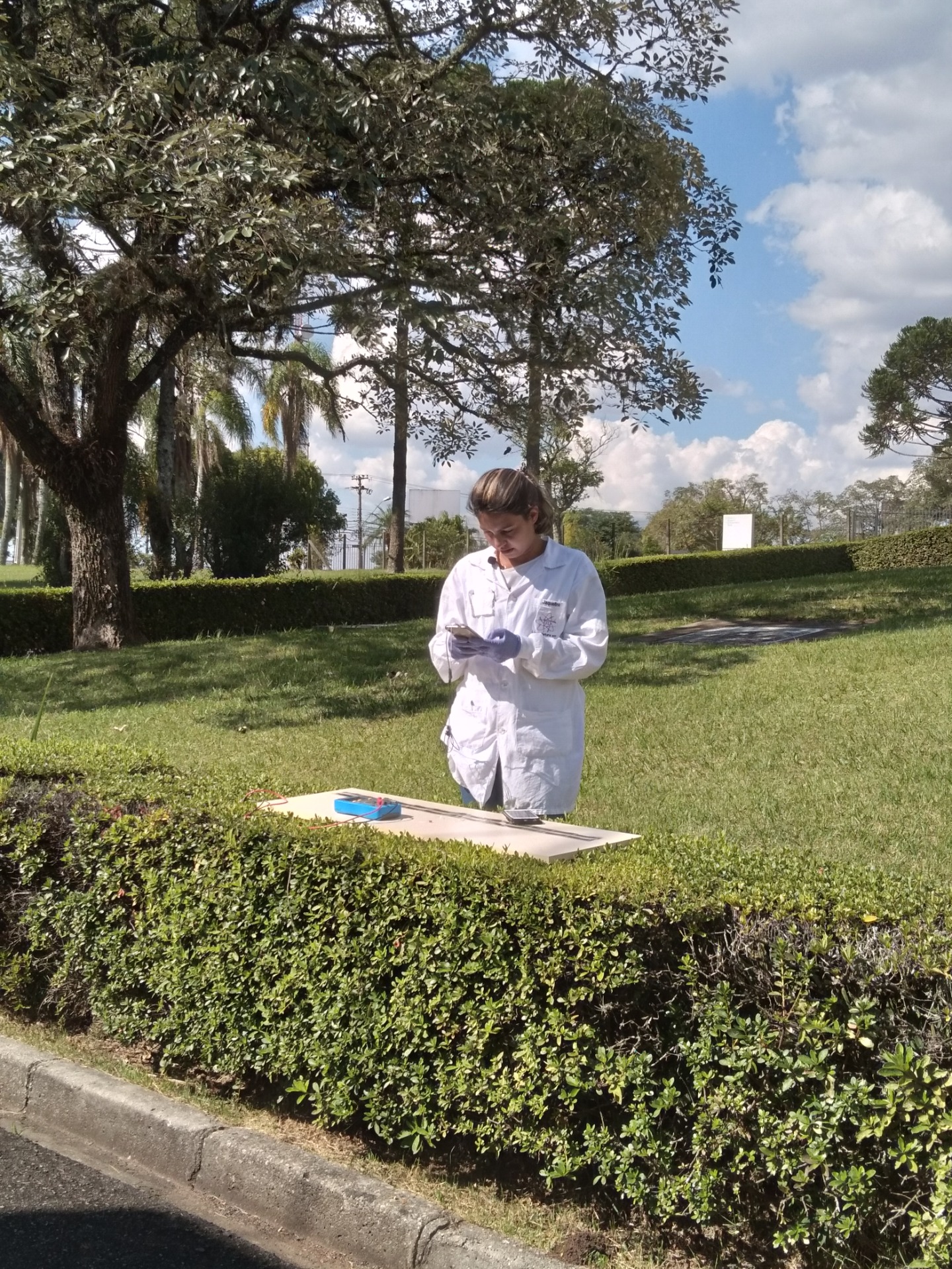 19/02/2021 - Today, Jaque and Sara prepared some videos about photovoltaic energy whitin the project funded by Fundação Araucária/FPTI-Itaipu. 